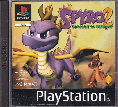 Spyro 2 Gateway to Glimmer - PS1 (B Grade) (Used) (eng)